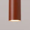 Lampa wisząca LAGOS 1 ochra czerwona